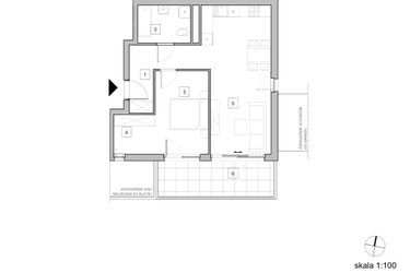 Plan inwestycji ATAL Zawiślańska 14