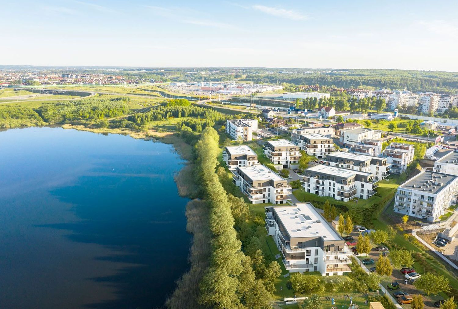 Okolica inwestycji Przystań Jasień 1